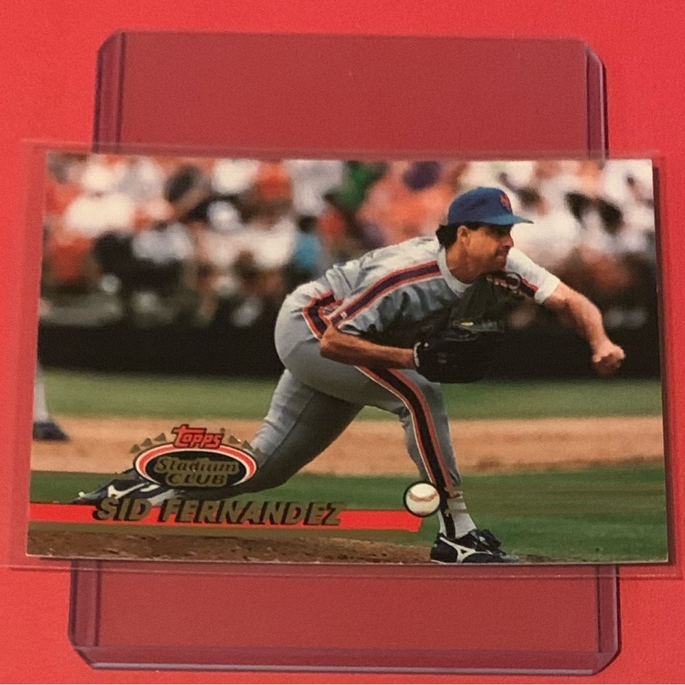 Sid Fernandez #351 1993 Topps Stadium Club Baseball Trading Card